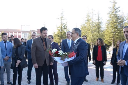 AYAY Bölümü Bahar Yarıyılı Akademik Açılış Dersini Sayın Rektörümüz Yaptı